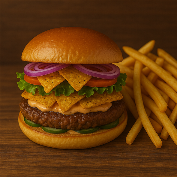 Nachos Triangel burger