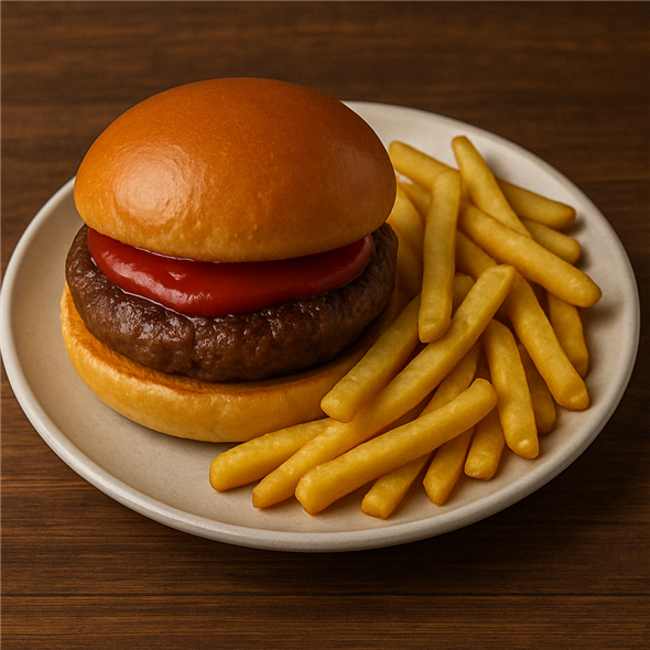 Oksekødsburger børn